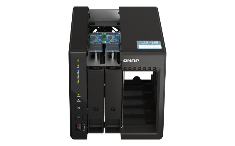 QNAP TS-253E NAS Tower Intel® Celeron® J6412 8 GB 4 TB QNAP QTS Black