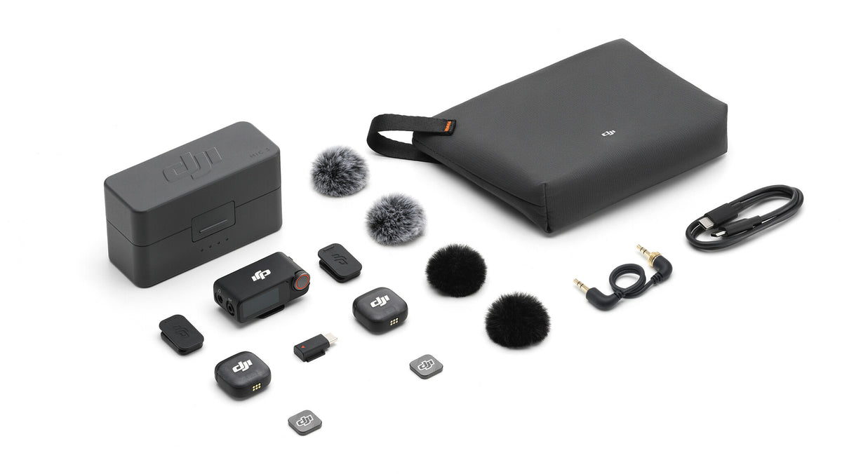 DJI Mic 3 (2TX+1 RX+Charging Case)