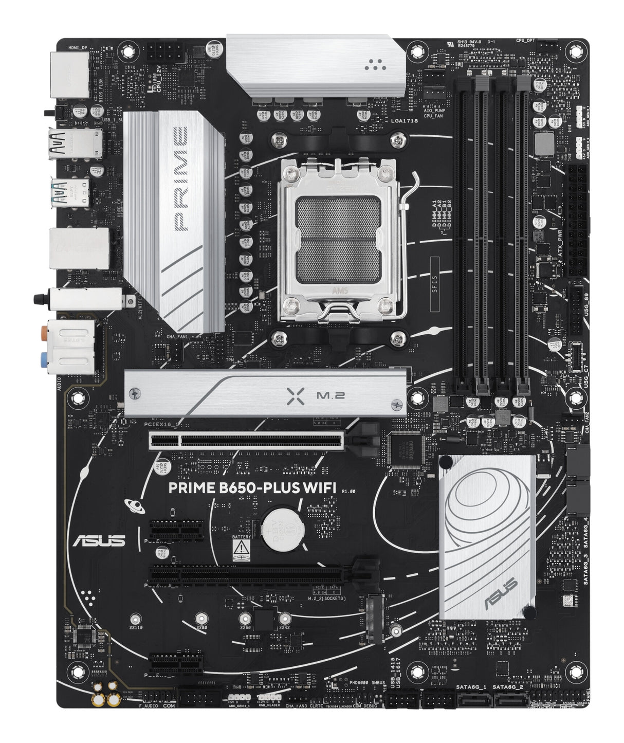 ASUS PRIME B650-PLUS WIFI AMD B650 Socket AM5 ATX