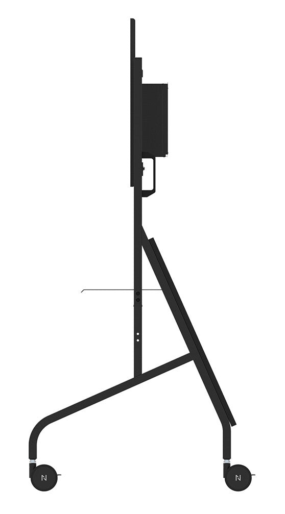 Neomounts FL50-575BL1 TV trolley 65-115" - fast installation - TÜV