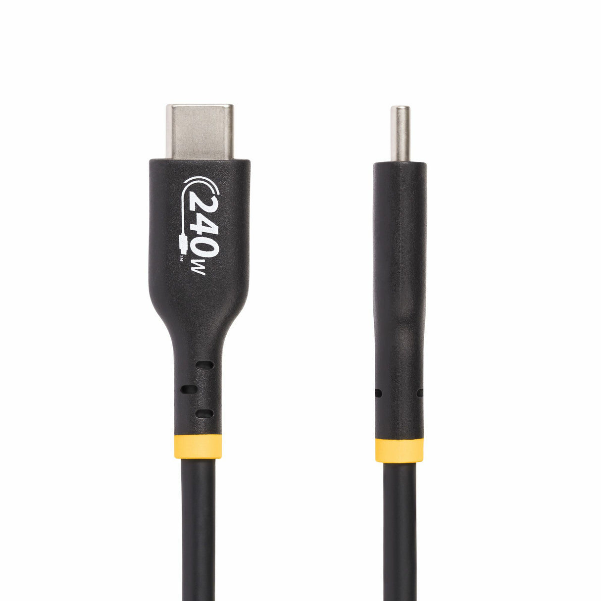 StarTech.com 1m USB-C Charging Cable, USB-IF Certified USB C Cable, 240W PD EPR, USB 2.0 Type-C Laptop Charger Cord, USB-C Data Transfer Cable, TPE Jacket, M/M