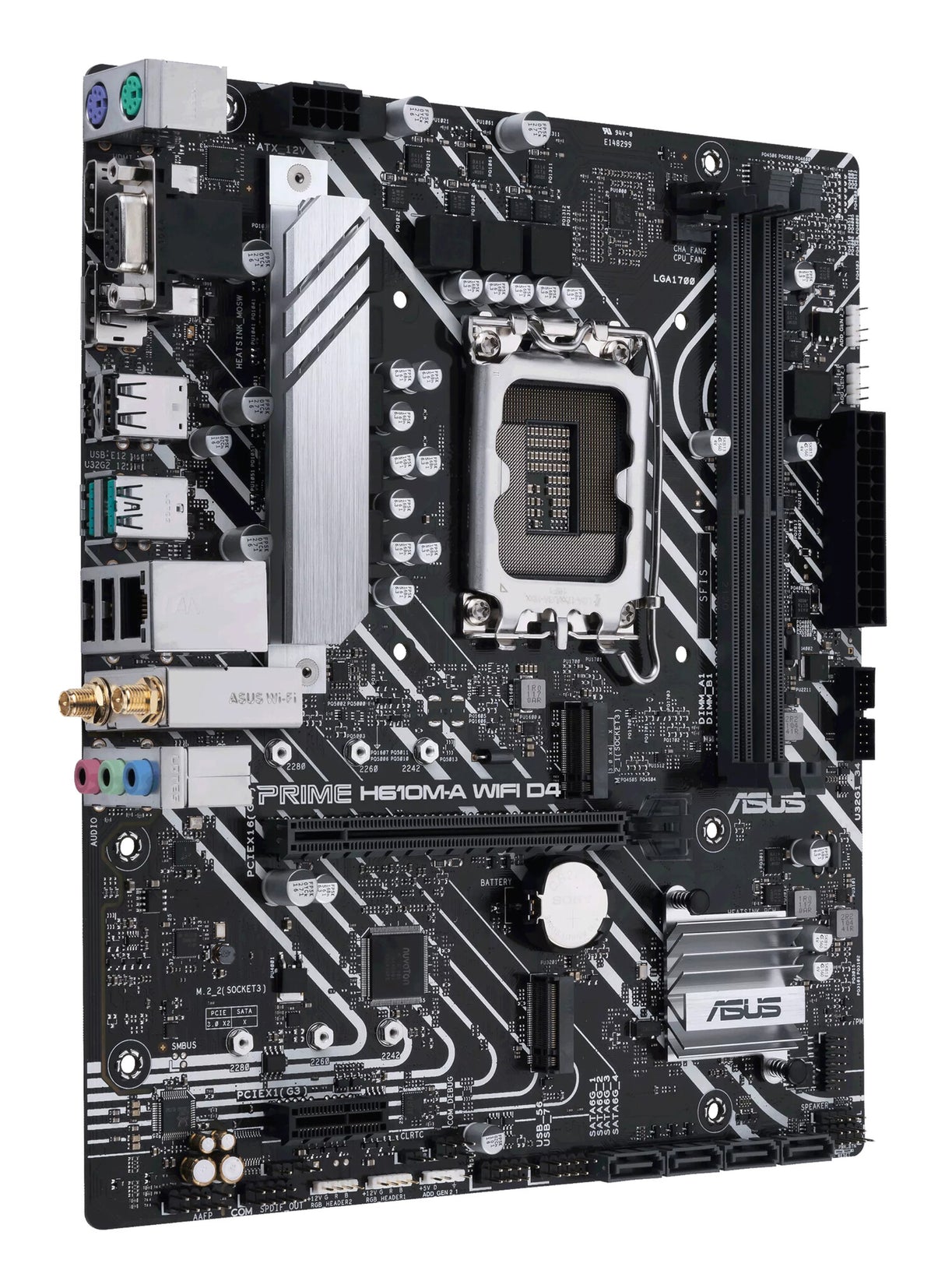 ASUS PRIME H610M-A WIFI D4 Intel H610 LGA 1700 micro ATX
