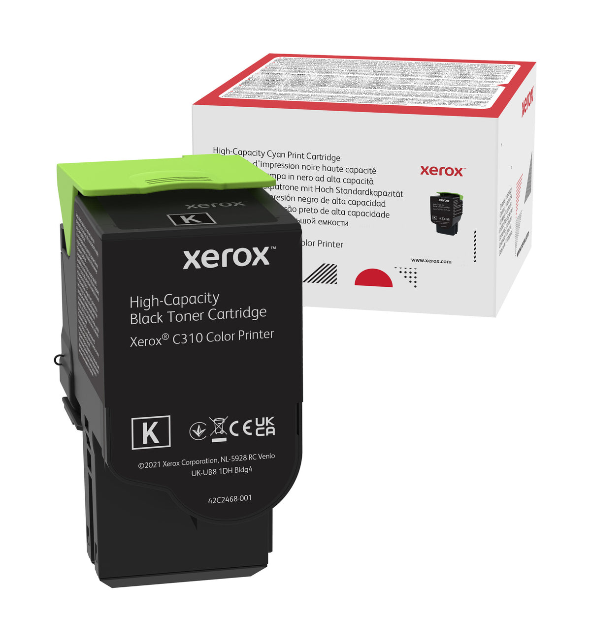 Xerox Genuine ® C310 Color Printer/C315 Color Multifunction Printer Black High capacity Toner Cartridge (8000 Pages) - 006R04364