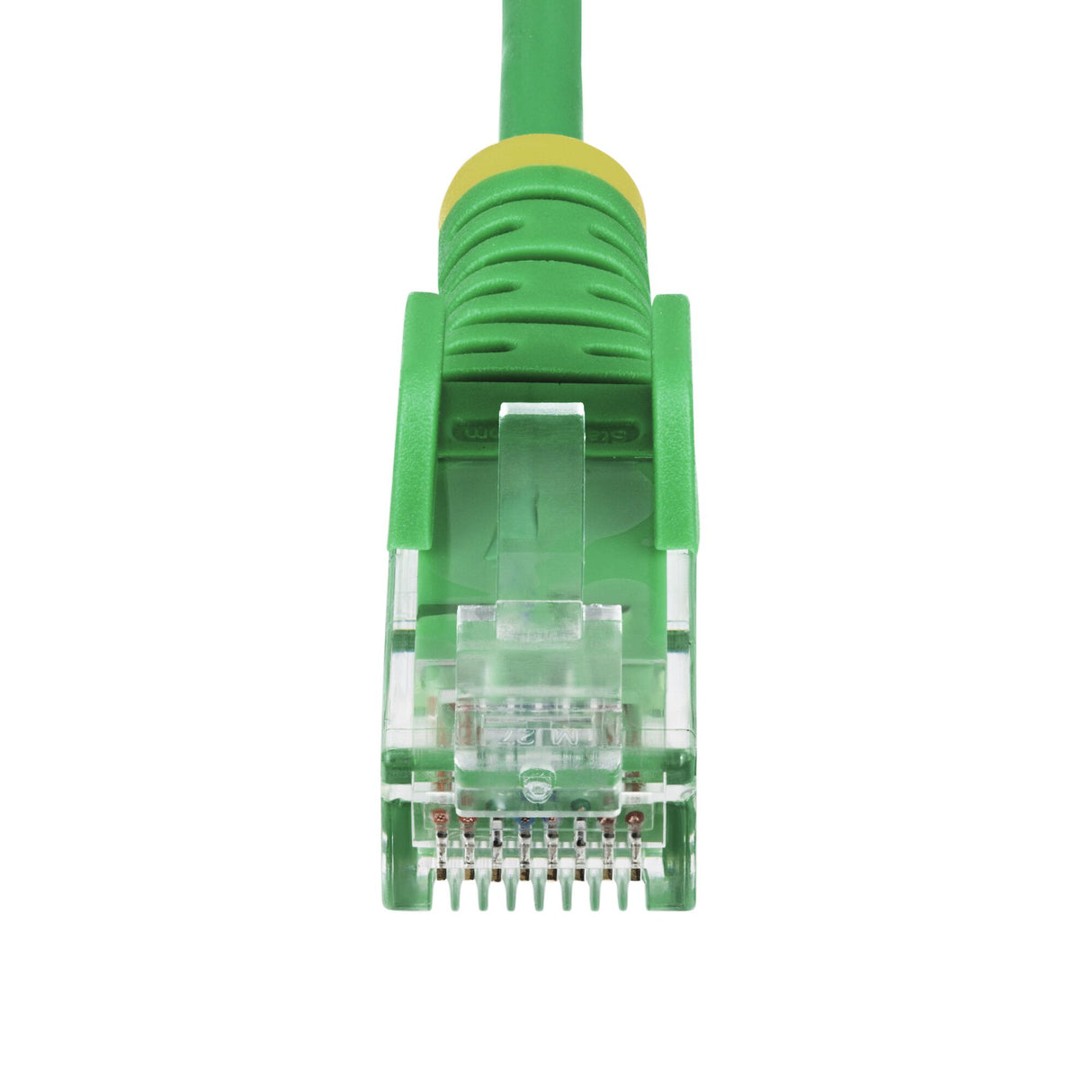 StarTech.com 10m Green Slim CAT6 Ethernet Cable, Snagless, 100W PoE, UTP, LSZH, 28AWG Pure Bare Copper Wire, Slim RJ45 Network Patch Cord w/Strain Reliefs, Fluke Tested