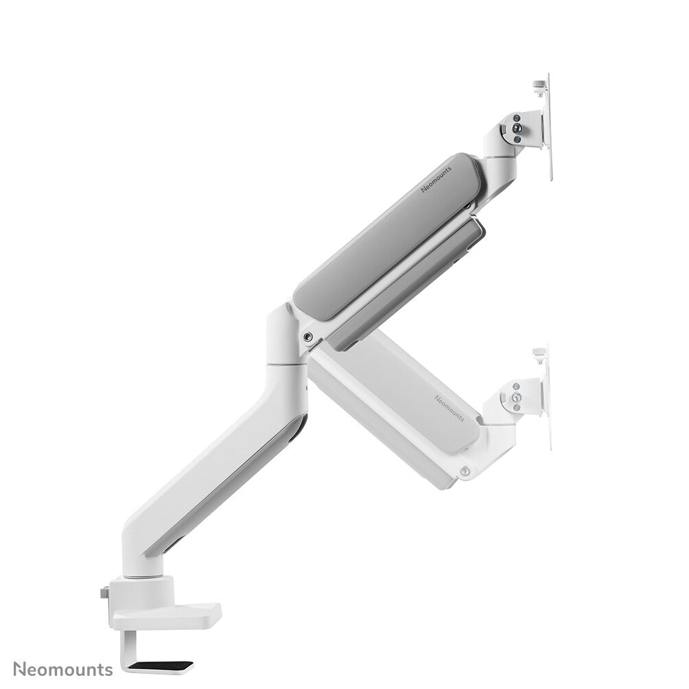 Neomounts DS70-450WH1 Monitor arm 17-42" - gas spring - Topfix - 180°-stop