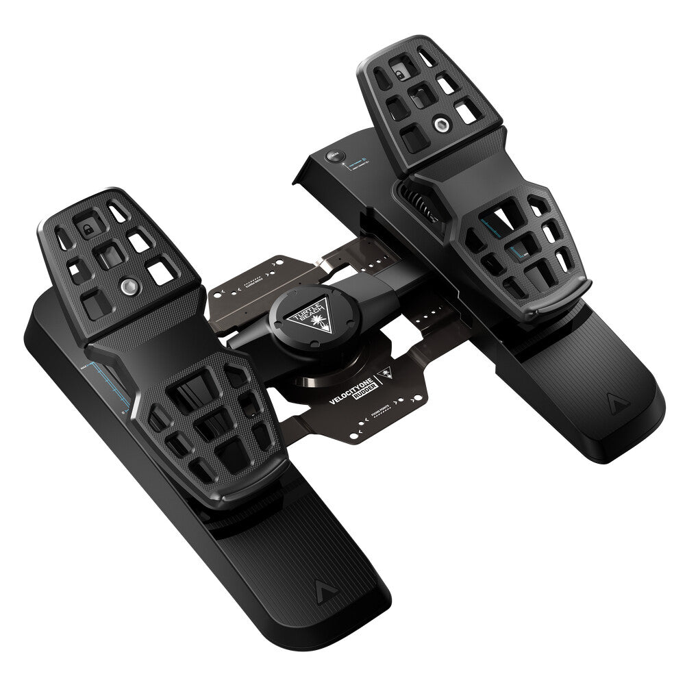 Turtle Beach VelocityOne Universal Rudder Pedals for Xbox Series X or S, Xbox One, Windows 10 or 11 and PCs