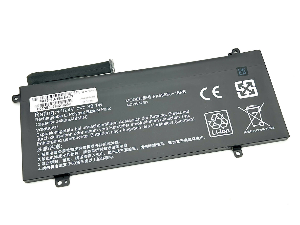BTI Replacement 4 cell Battery for Toshiba/Dynabook Satellite Pro L40-G / L50-G