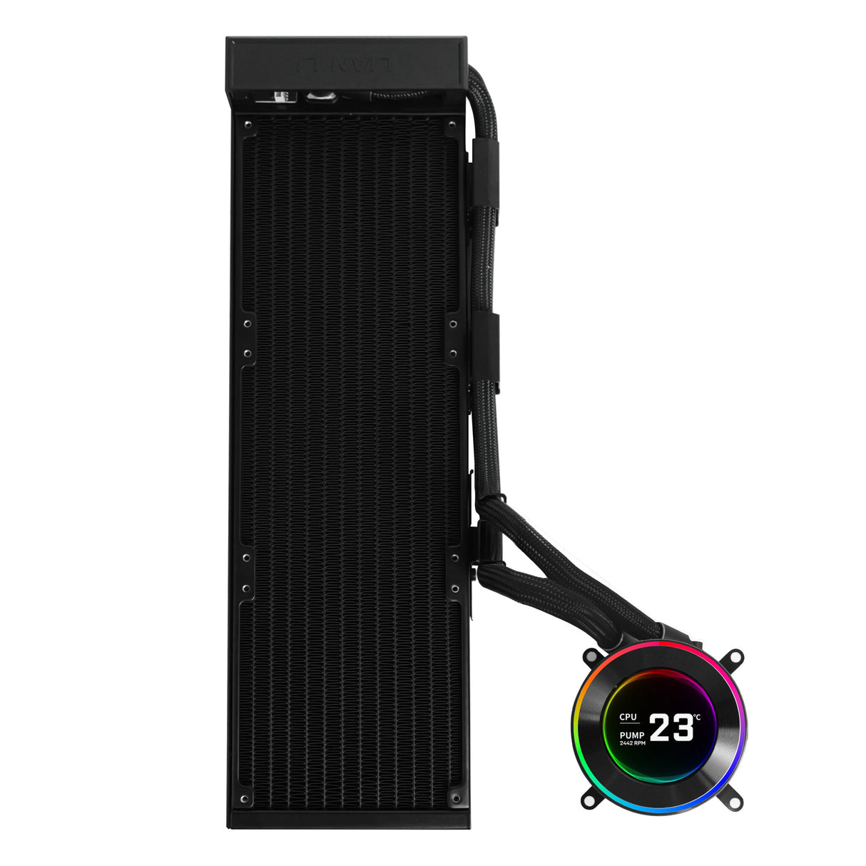 Lian Li GA II Hydroshift II LCD-C 360N Computer case All-in-one liquid cooler Black