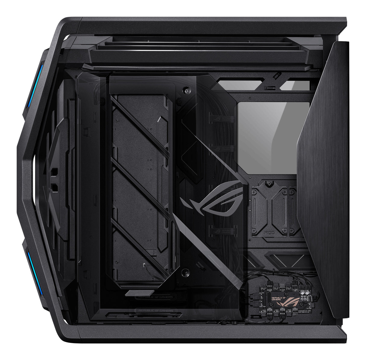 ASUS ROG Hyperion GR701 BTF Edition Tower Black, Transparent