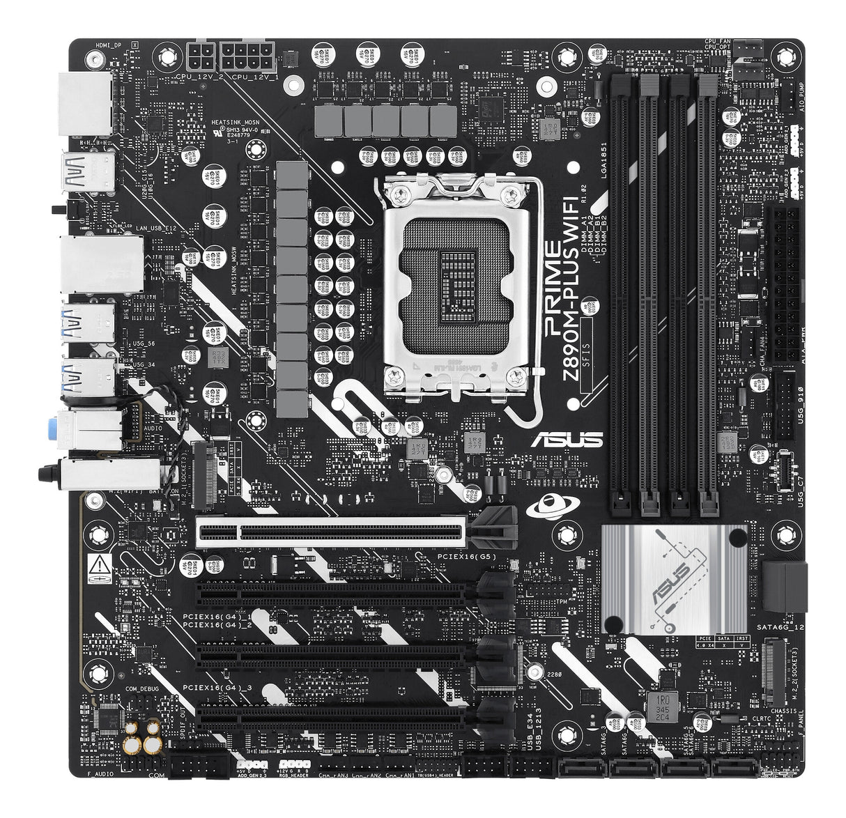 ASUS PRIME Z890M-PLUS WIFI Intel Z890 LGA 1851 (Socket V1) micro ATX