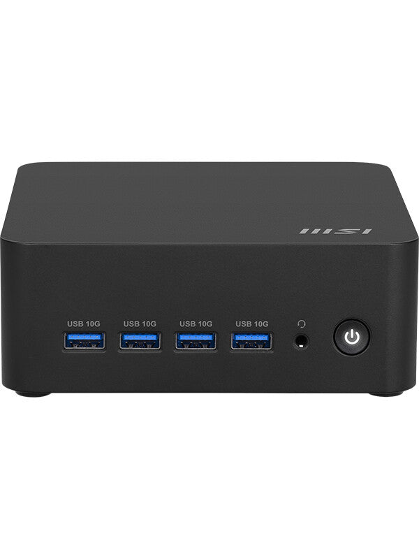 MSI Cubi Z AI 8M AMD Ryzen 5 8645HS Desktop PC, SFF, Mini Computer, HTPC, (16GB RAM, 512GB Storage, Windows 11 PRO), AMD Radeon Graphics/DDR5/Dual HDMI/Dual LAN/WiFi 6E/BT 5.3/VESA