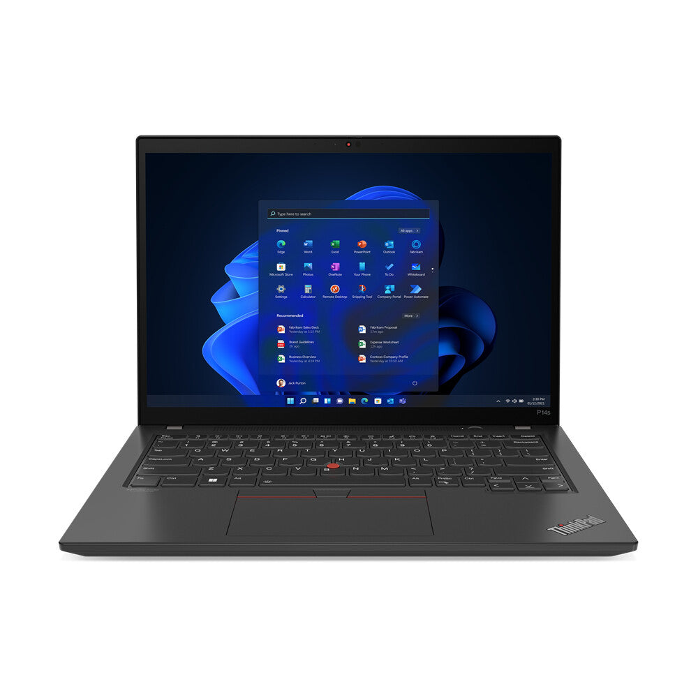 Lenovo ThinkPad P14s Gen 4 (AMD) AMD Ryzen™ 7 PRO 7840U Mobile workstation 35.6 cm (14") WUXGA 16 GB LPDDR5x-SDRAM 512 GB SSD Wi-Fi 6E (802.11ax) Windows 11 Pro UK English Black