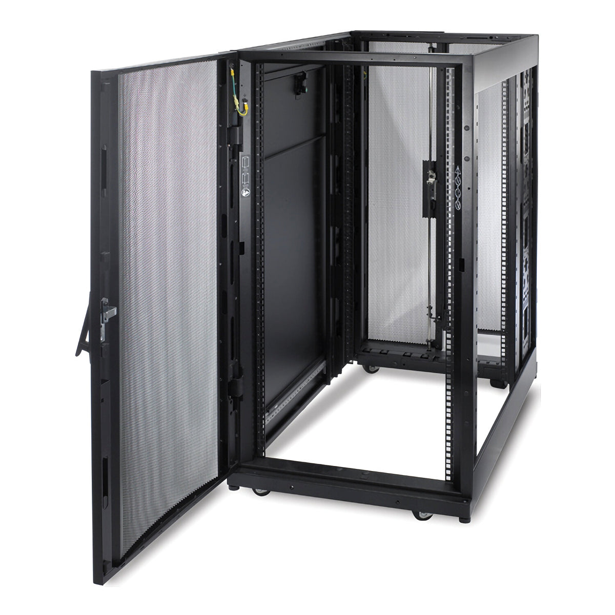 APC NetShelter SX, Server Rack Enclosure, 24U, Black, 1198.5H x 600W x 1070D mm
