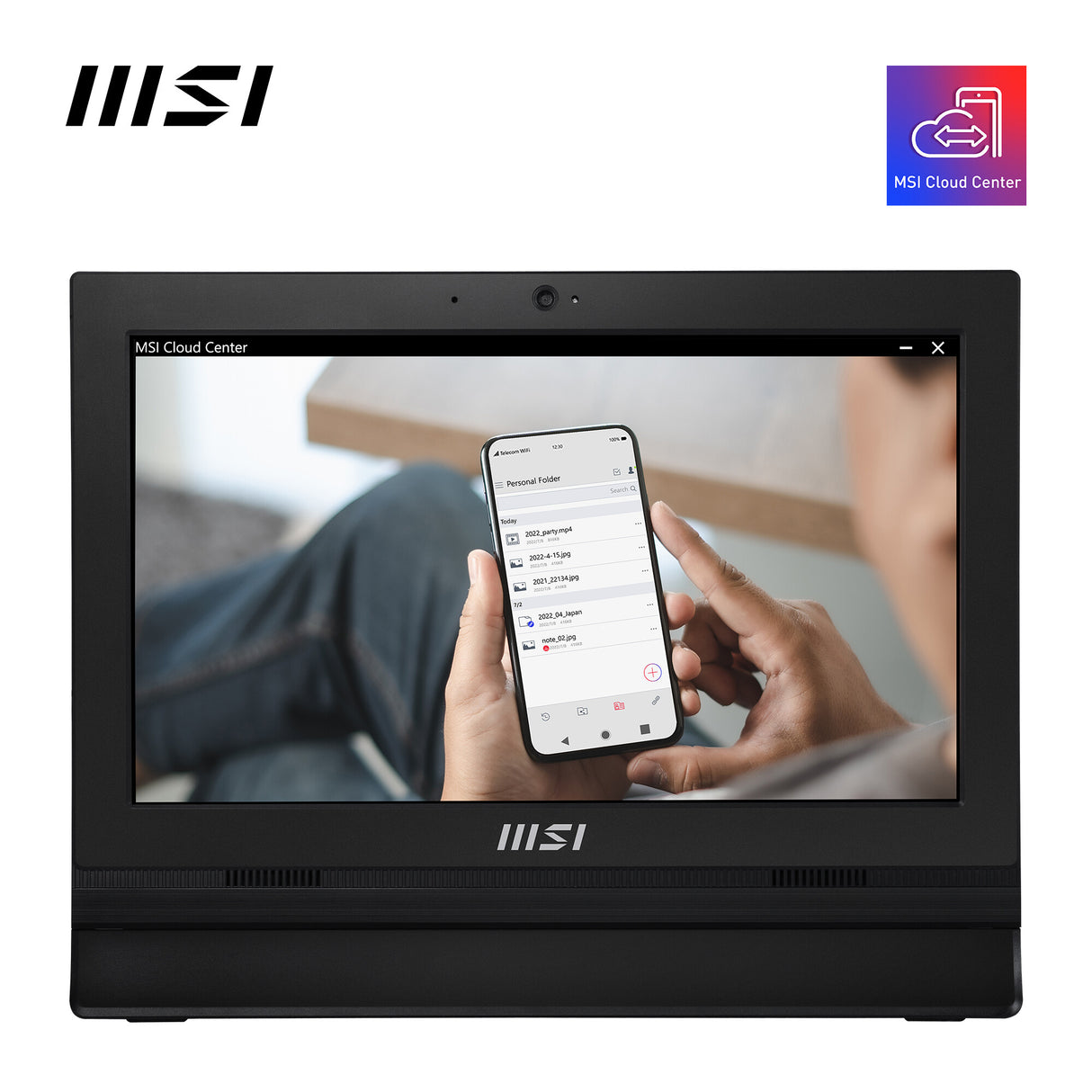 MSI Pro AP162T ADL Intel N100 All in One PC, (4GB RAM, 128GB SSD, Windows 11PRO), 15.6 Inch Single-Resistive touch Screen/UHD Graphics/Dual COM Port/LPT Port/Dual LAN/VGA/WiFi 5/BT 5.1/VESA/SD Card Reader
