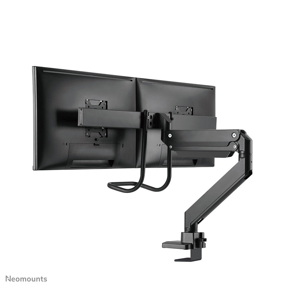 Neomounts NM-D775DXBLACK Monitor arm 10-32" - gas spring - Topfix - 180°-stop