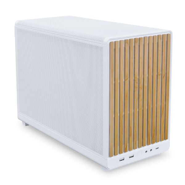 Lian Li A3-mATX Micro Tower White, Wood