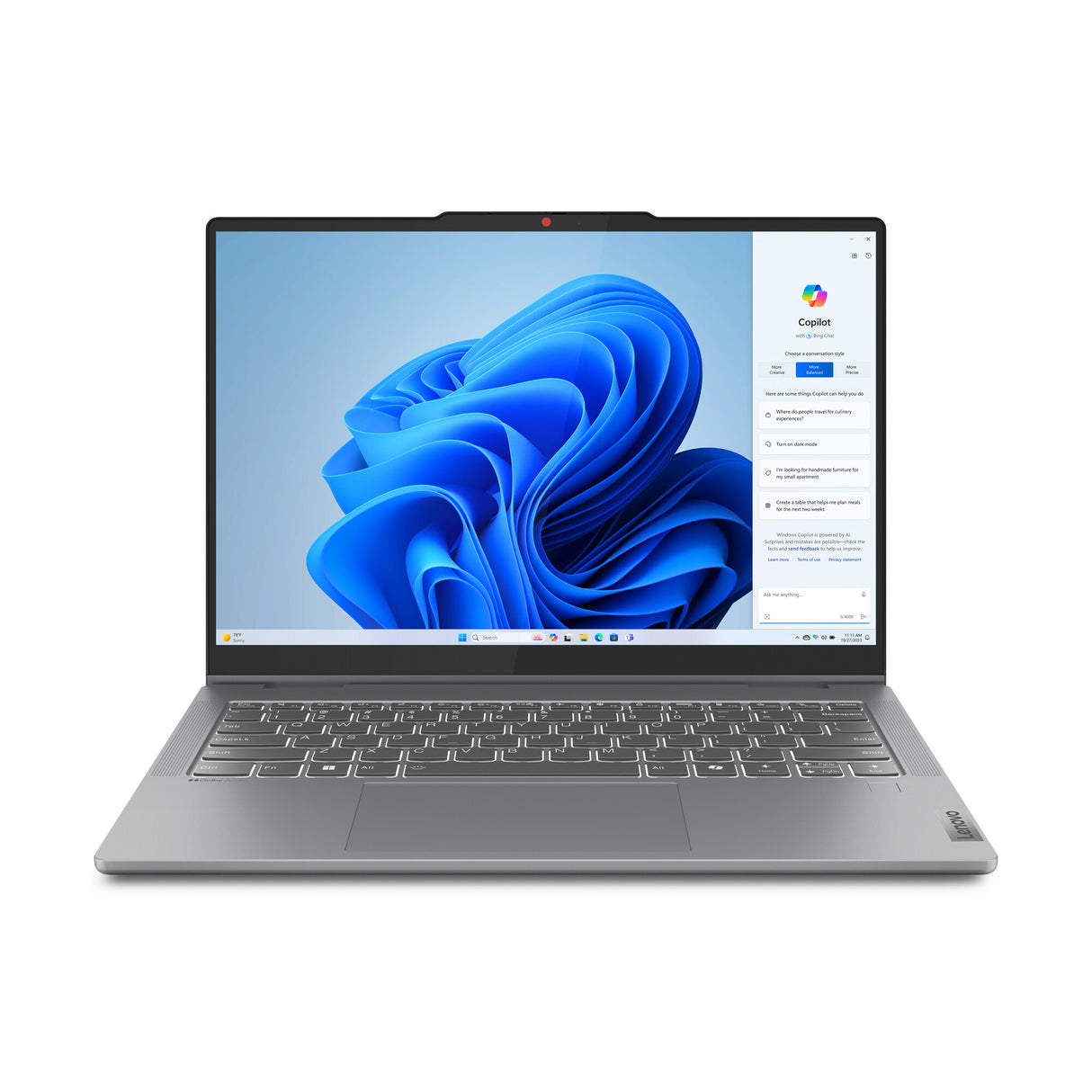 Lenovo IdeaPad 5 2-in-1 14IRH9 Intel® Core™ i7 i7-13620H Hybrid (2-in-1) 35.6 cm (14") Touchscreen WUXGA 16 GB LPDDR5x-SDRAM 1 TB SSD Wi-Fi 6 (802.11ax) Windows 11 Home UK English Grey