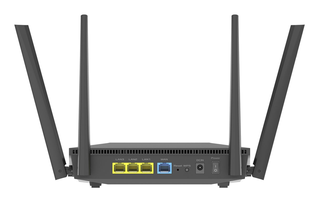 ASUS RT-AX52 Pro AX3000 wireless router Gigabit Ethernet Dual-band (2.4 GHz / 5 GHz) Black