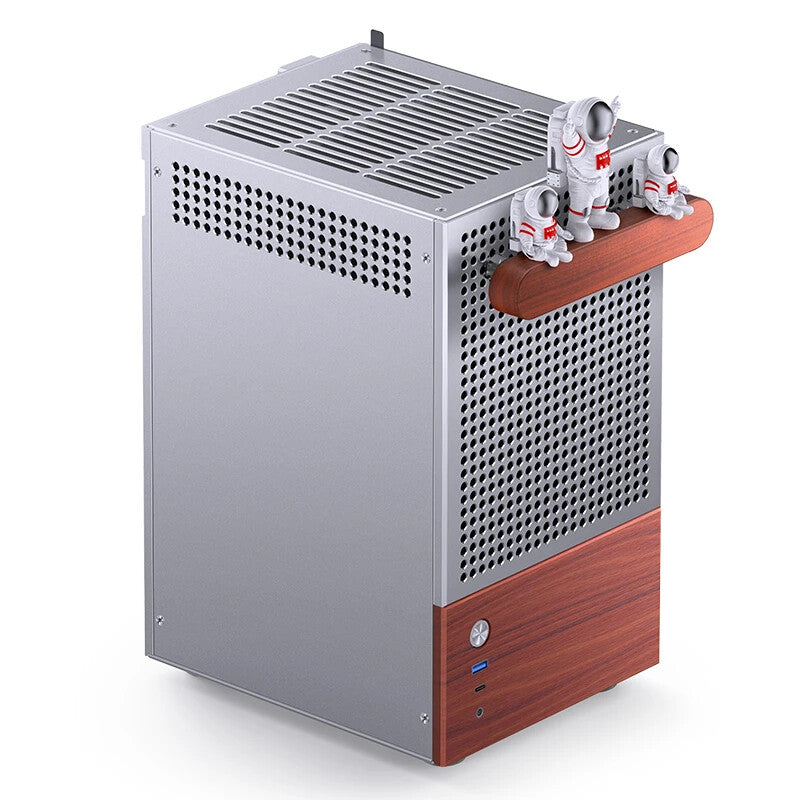 Jonsbo T6 Midi Tower Wood, Silver