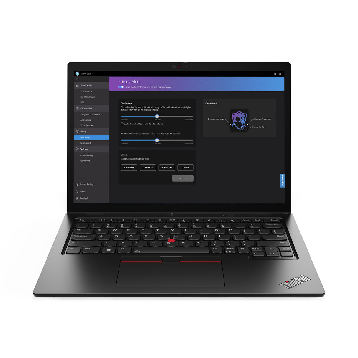 Lenovo ThinkPad L13 Yoga Gen 4 (Intel) Intel® Core™ i7 i7-1355U Hybrid (2-in-1) 33.8 cm (13.3") Touchscreen WUXGA 16 GB LPDDR5-SDRAM 512 GB SSD Wi-Fi 6 (802.11ax) Windows 11 Pro UK English Black