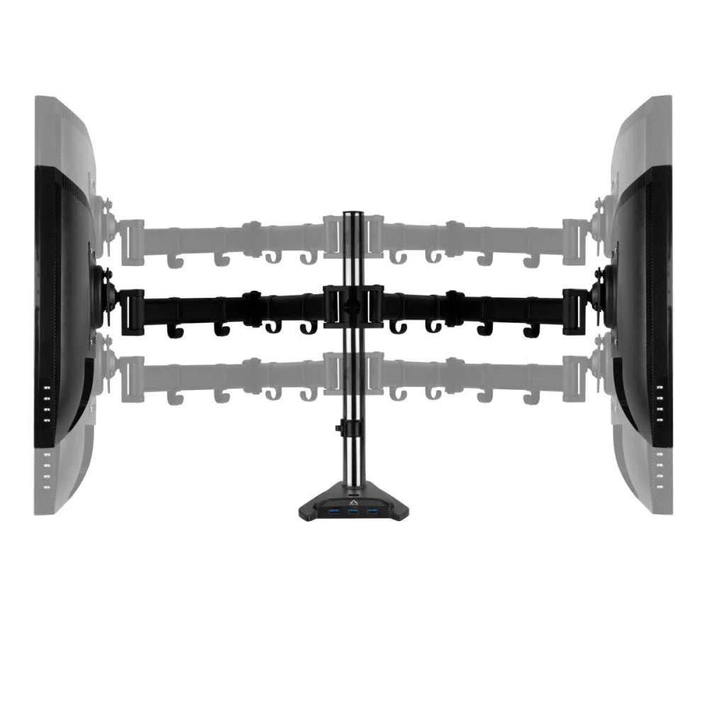 ARCTIC Z2 Pro (Gen 3) - Dual Monitor Arm with USB 3.0 Hub