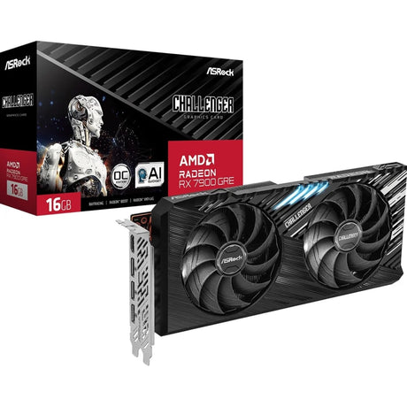 ASRock AMD Radeon RX 7900 GRE Challenger 16GB Graphics Card