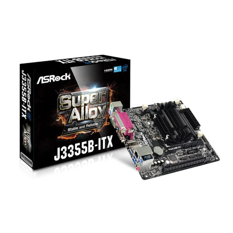 ASRock J3355B - ITX Intel Embedded Celeron J3355 Mini ITX