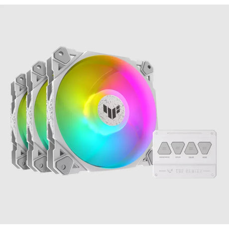 ASUS TUF GAMING TF120 ARGB WHITE EDITION 3IN1 Computer case
