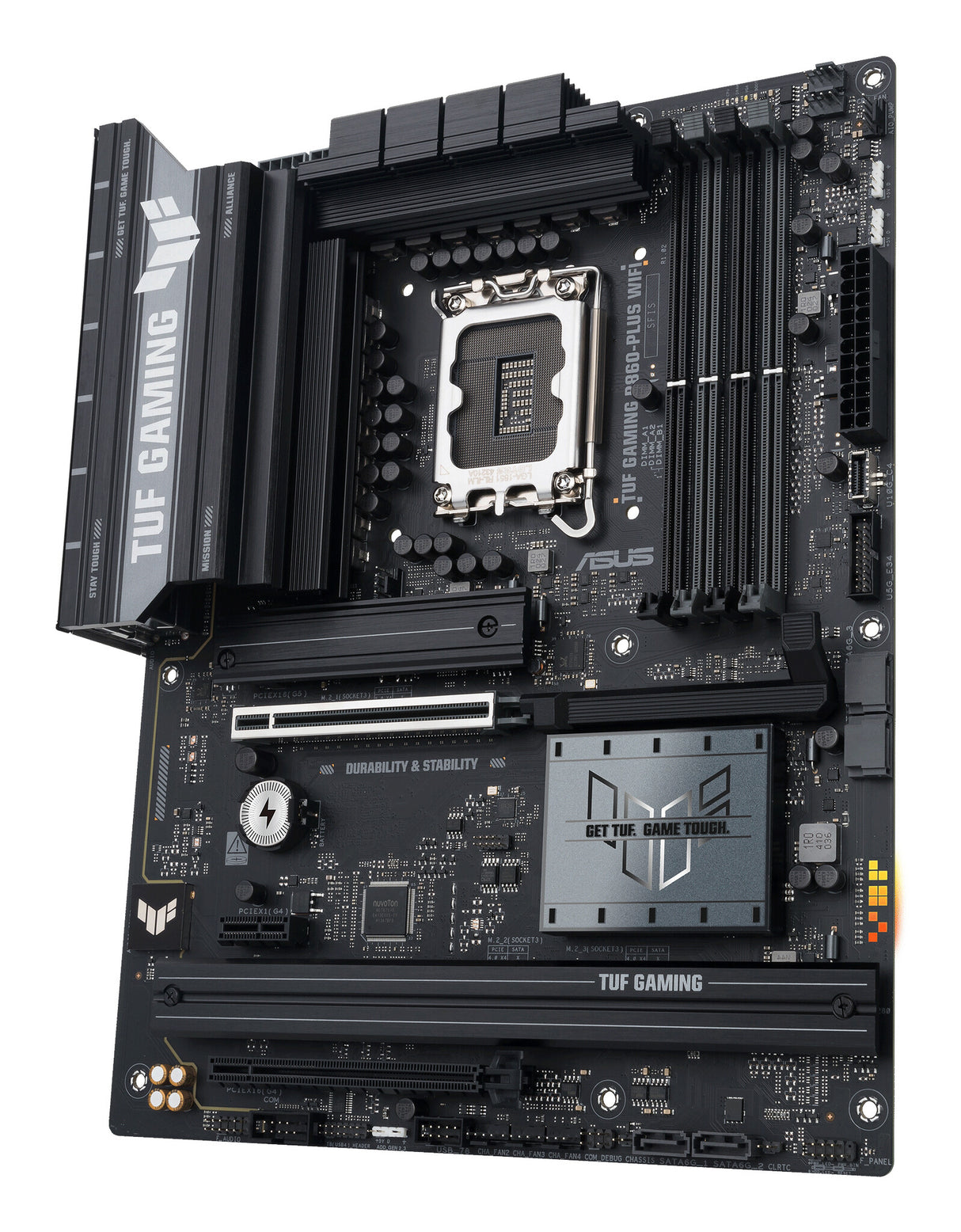 ASUS TUF GAMING B860-PLUS WIFI Intel B860 LGA 1851 (Socket V1) ATX