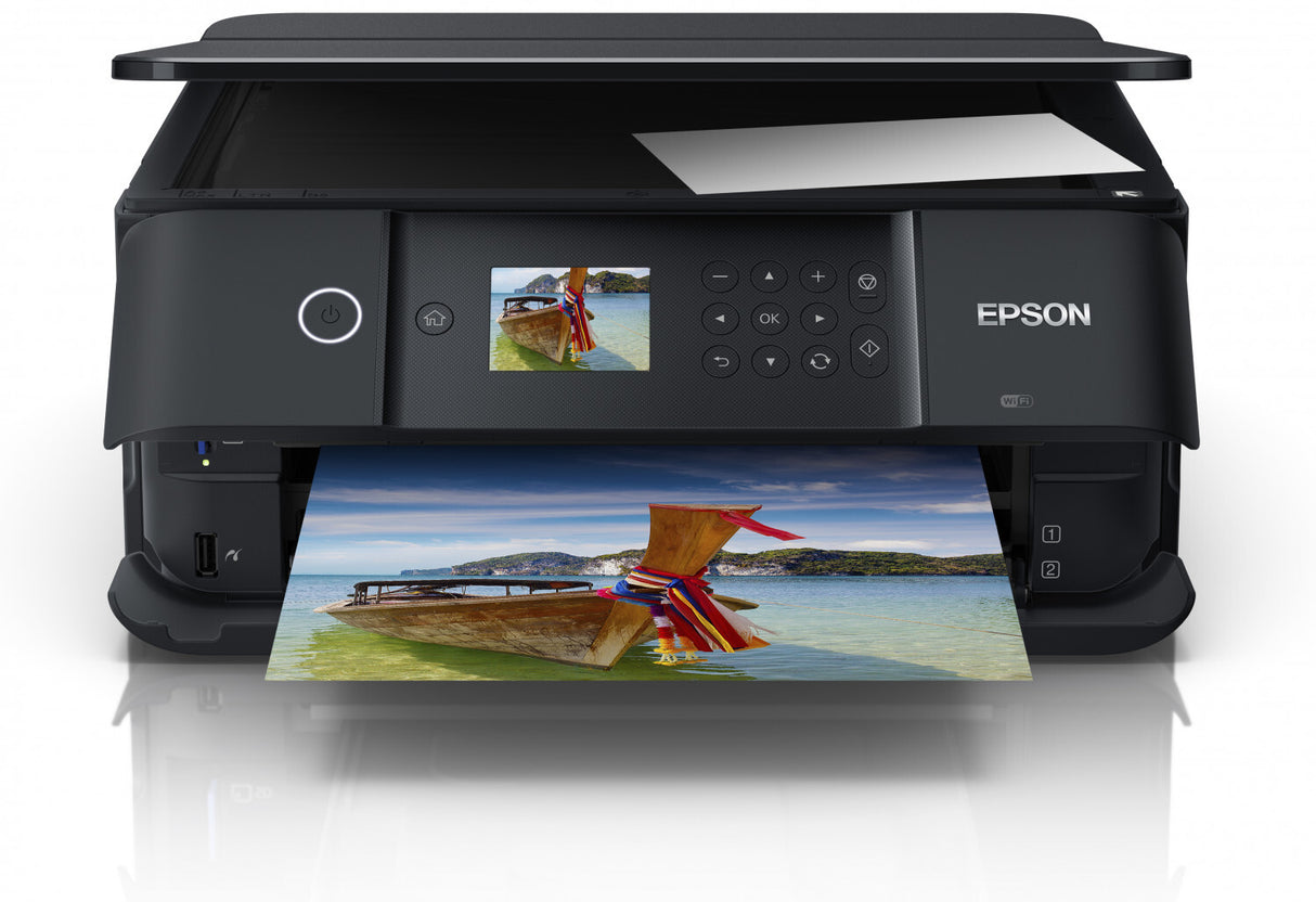 Epson Expression Premium XP-6100 C11CG97401 Imprimante à encre couleur, sans fil, tout-en-un, recto verso, écran tactile LCD 6,1 cm