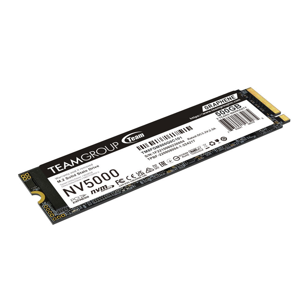 Team Group NV5000 500 GB M.2 PCI Express 4.0 NVMe 3D NAND