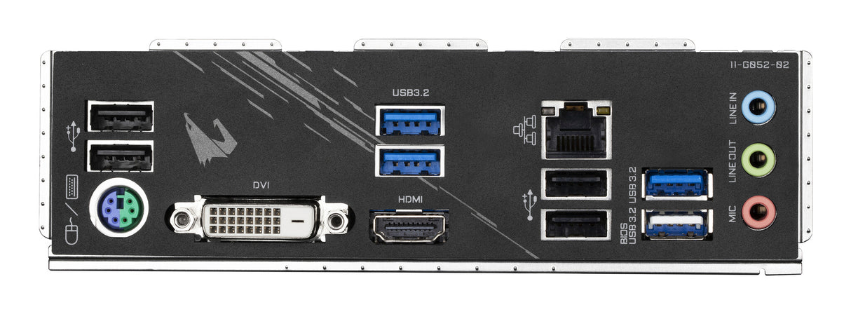 GIGABYTE B550M AORUS ELITE Motherboard - AMD Ryzen 5000 CPUs, 5+3 Phases VRM, up to 4733MHz DDR4, 1xPCIe 4.0 + 1xPCIe 3.0 M.2, 1GbE LAN, USB 3.2 Gen 1
