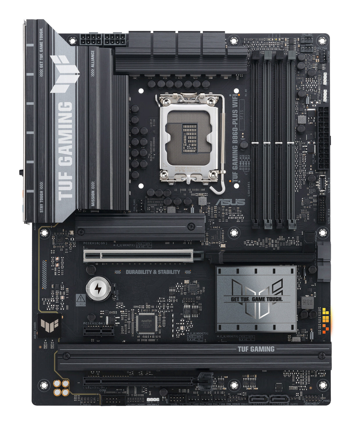 ASUS TUF GAMING B860-PLUS WIFI Intel B860 LGA 1851 (Socket V1) ATX
