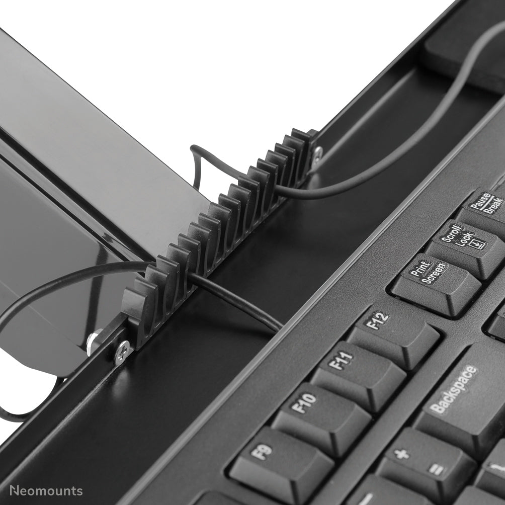 Neomounts DS90-325BL1 Sit-stand workstation desk 17-32" - gas spring