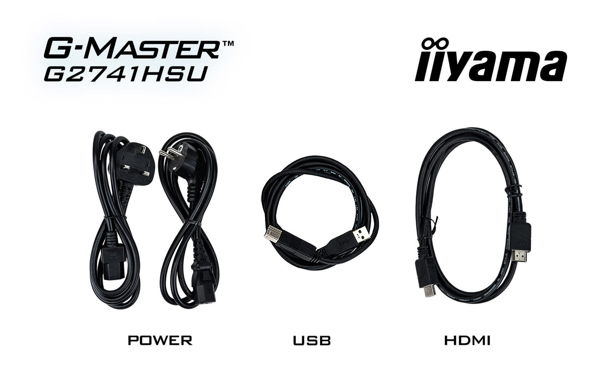 iiyama G-MASTER G2741HSU-B1 computer monitor 68.6 cm (27") 1920 x 1080 pixels Full HD Black