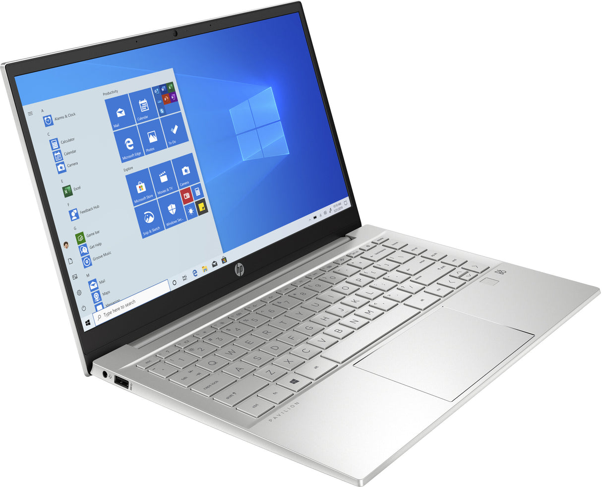HP Pavilion 14-dv0564na Intel® Core™ i7 i7-1165G7 Laptop 35.6 cm (14") Touchscreen Full HD 16 GB DDR4-SDRAM 512 GB SSD Wi-Fi 5 (802.11ac) Windows 11 Home Silver