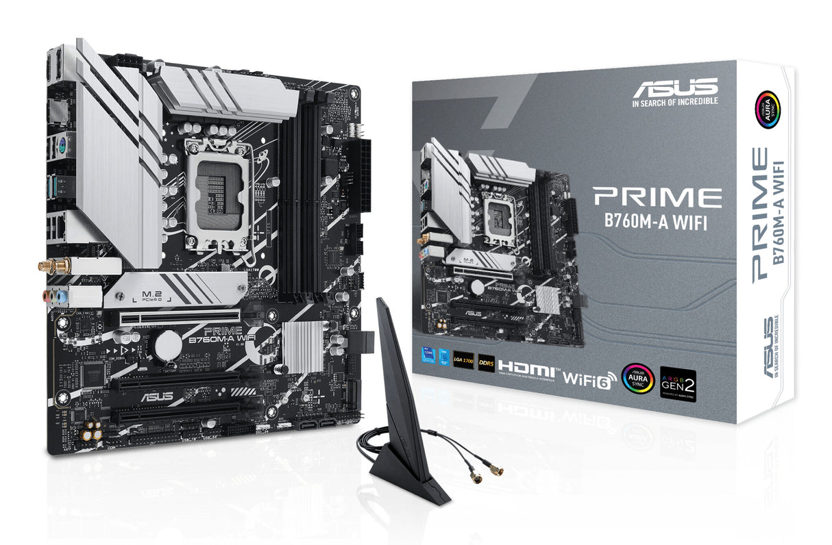 ASUS PRIME B760M-A WIFI Intel B760 LGA 1700 micro ATX