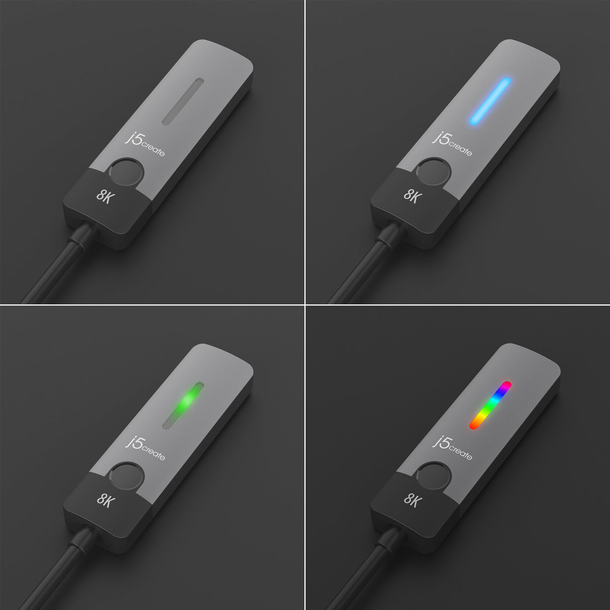 j5create JCA157-N USB-C® to HDMI™ 2.1 8K Adapter