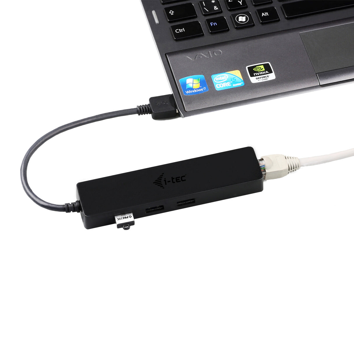 i-tec Advance USB 3.0 Slim HUB 3 Port + Gigabit Ethernet Adapter