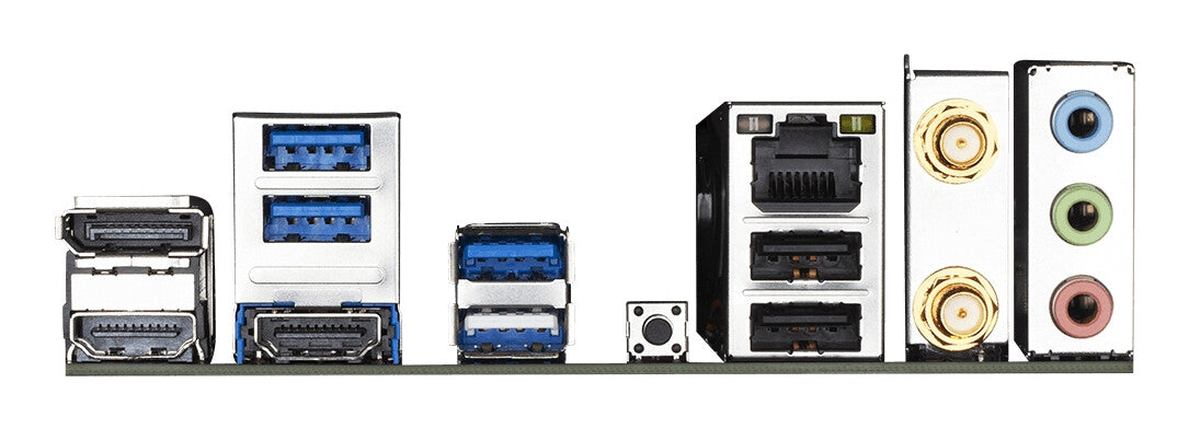 GIGABYTE A520I AC Motherboard - Supports AMD Ryzen 5000 Series AM4 CPUs, 6 Phases Digital VRM, up to 5300MHz DDR4 (OC), 1xPCIe 3.0 M.2, WIFI, GbE LAN, USB 3.2 Gen1