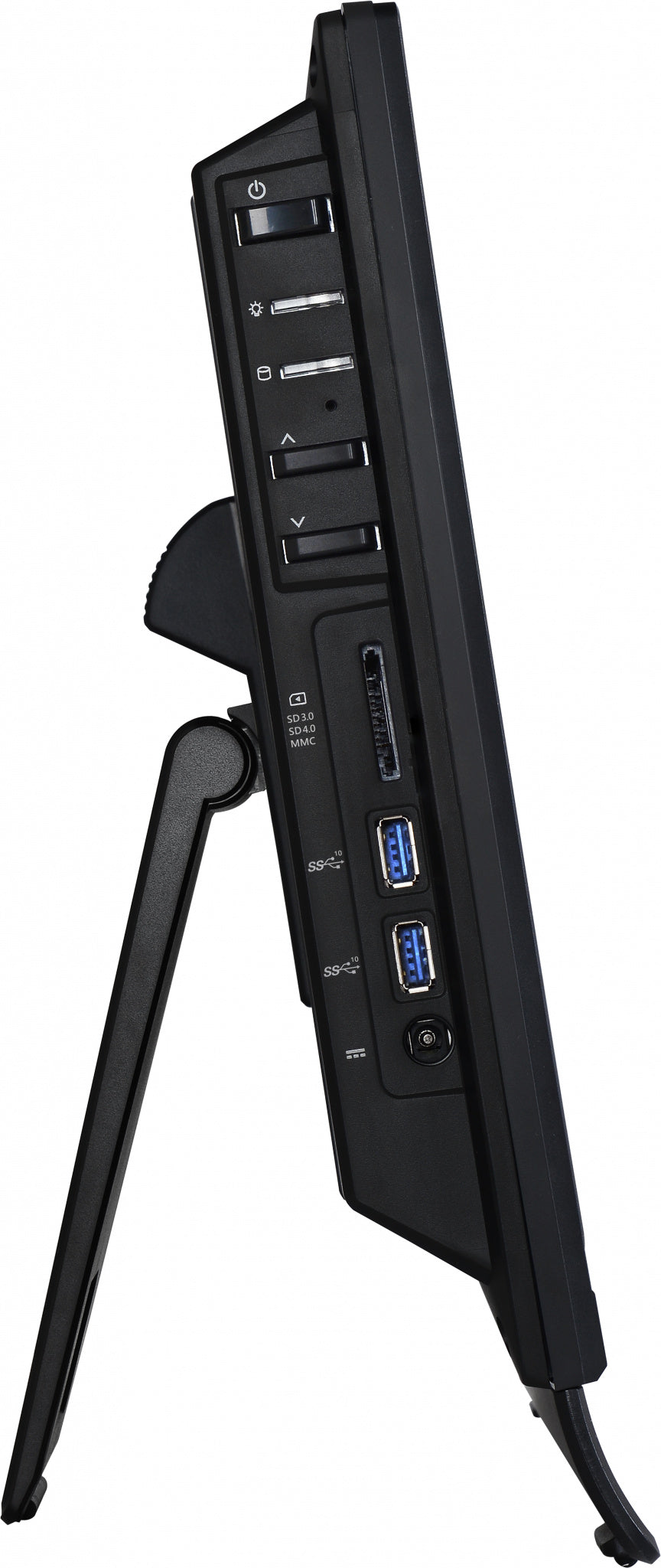 MSI Pro AP162T ADL Intel N100 All in One PC, (4GB RAM, 128GB SSD, Windows 11PRO), 15.6 Inch Single-Resistive touch Screen/UHD Graphics/Dual COM Port/LPT Port/Dual LAN/VGA/WiFi 5/BT 5.1/VESA/SD Card Reader