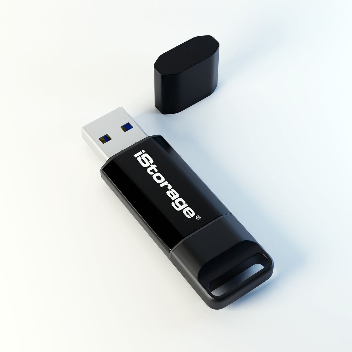 iStorage datAshur BT 128 GB | Encrypted Secure Flash Drive | Unlock via Smartphone Using Bluetooth | FIPS 140-2 Level 3 Certified | Remote Management Ready