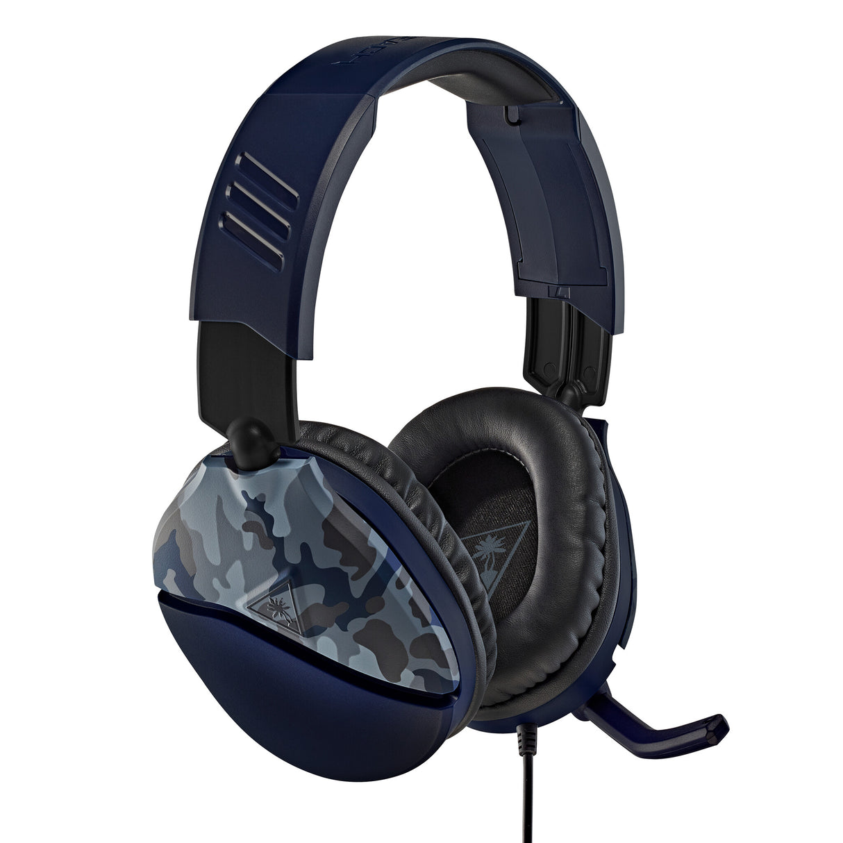 Turtle Beach Recon 70 Camo Blue Wired Multiplatform Gaming Headset for PS5, PS4, Xbox Series X or S, Xbox One and Mobile with 3.5mm Wired Connection, Flip-to-Mute Mic, 40mm Speakers