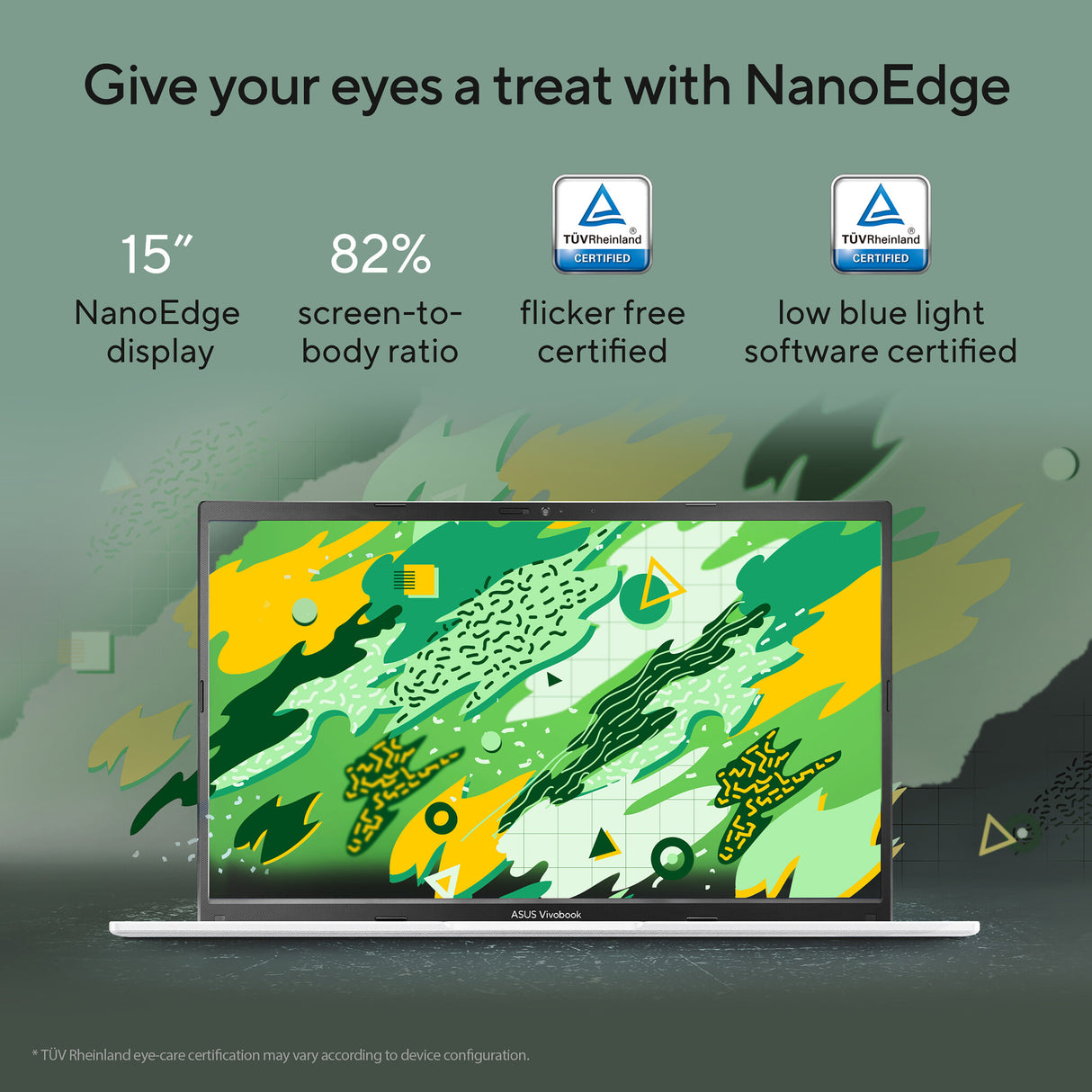 ASUS Vivobook 15 M1502YA-BQ165W AMD Ryzen™ 7 7730U Laptop 39.6 cm (15.6") Full HD 8 GB DDR4-SDRAM 512 GB SSD Wi-Fi 6E (802.11ax) Windows 11 Home Silver