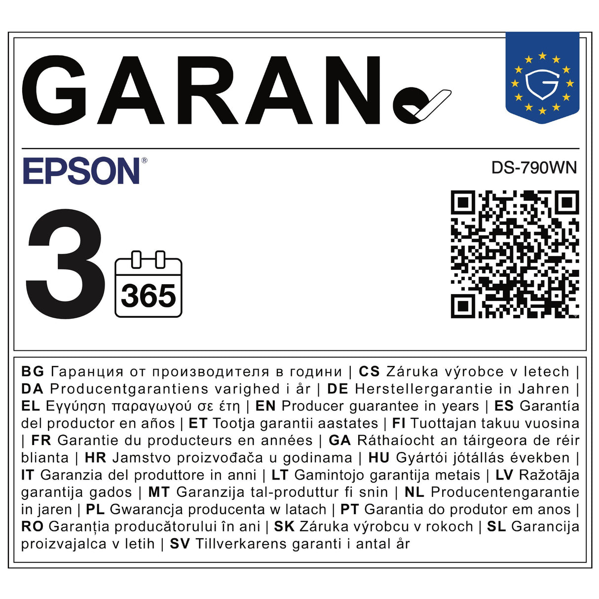 Epson WorkForce DS-790WN