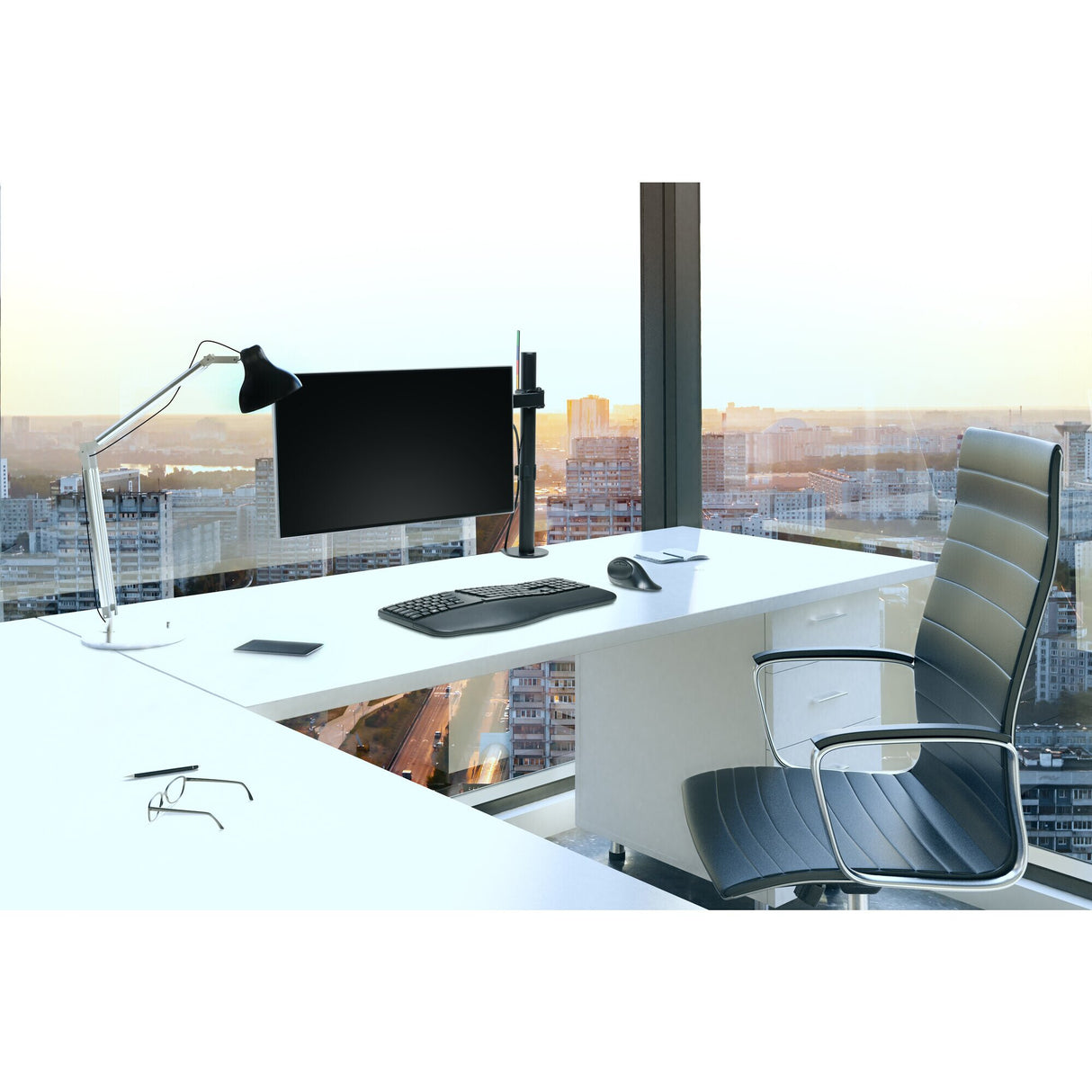 Kensington SmartFit Ergo Single Extended Monitor Arm