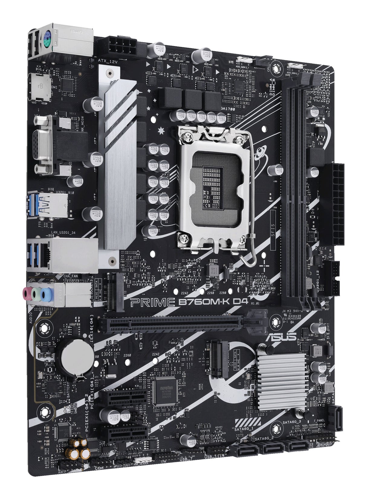 ASUS PRIME B760M-K D4 Intel B760 LGA 1700 micro ATX