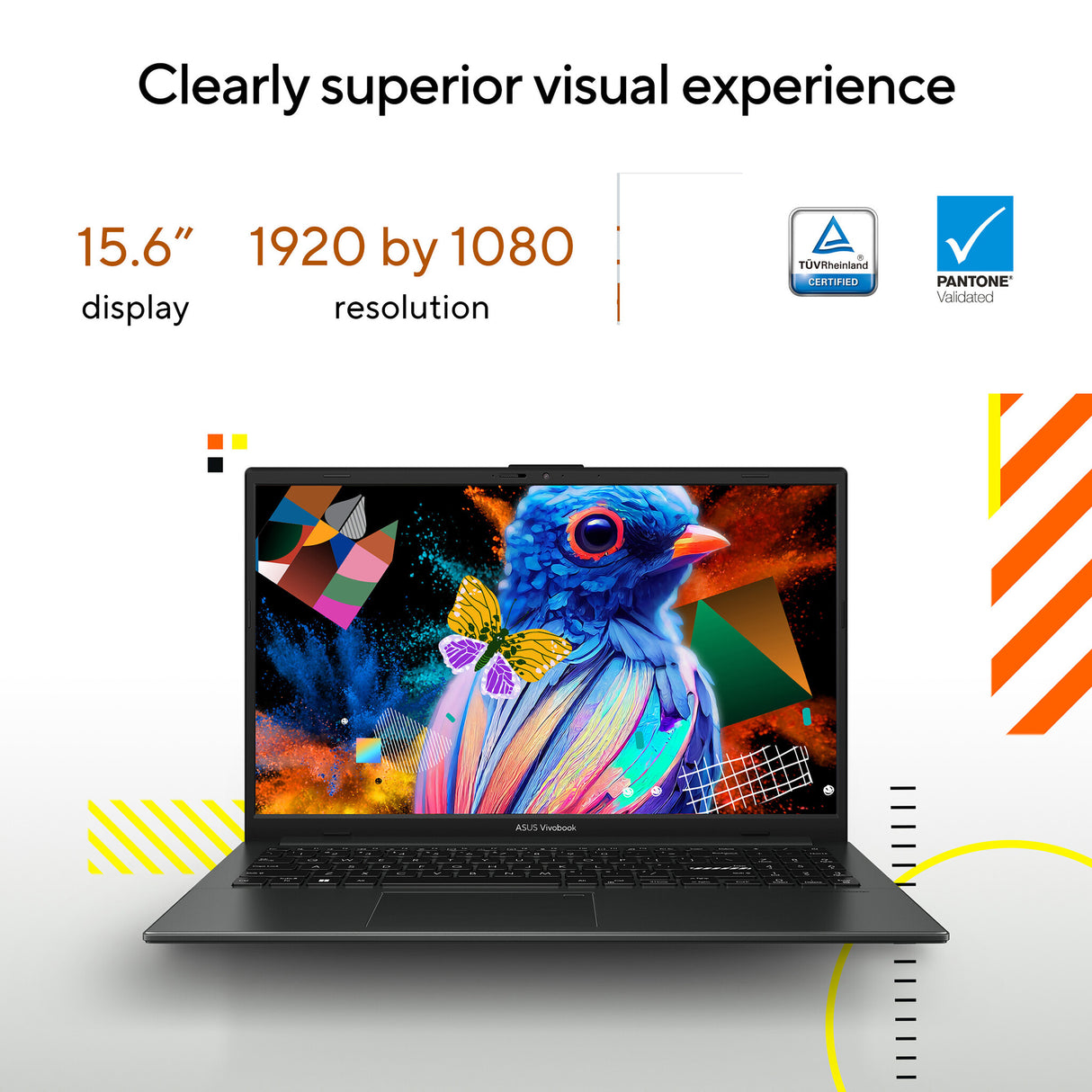 ASUS Vivobook Go 15 E1504FA-BQ2887W AMD Ryzen™ 5 7520U Laptop 39.6 cm (15.6") Full HD 8 GB LPDDR5-SDRAM 512 GB SSD Wi-Fi 6E (802.11ax) Windows 11 Home Silver