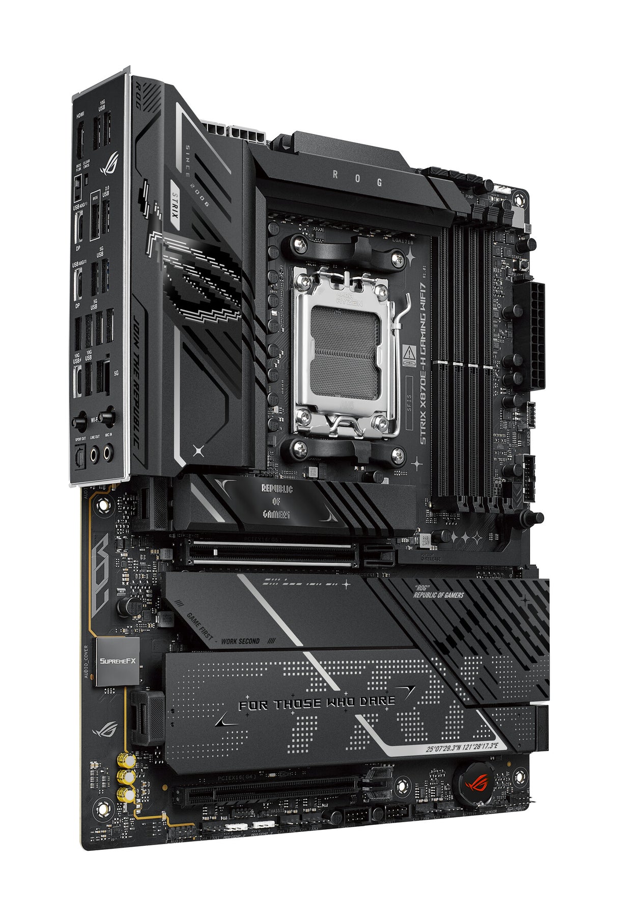 ASUS ROG STRIX X870E-H GAMING WIFI7 AMD X870E Socket AM5 ATX