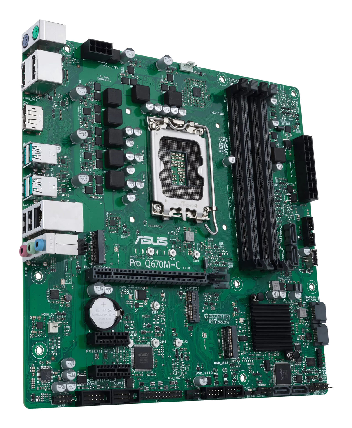 ASUS PRO Q670M-C-CSM Intel Q670 LGA 1700 micro ATX